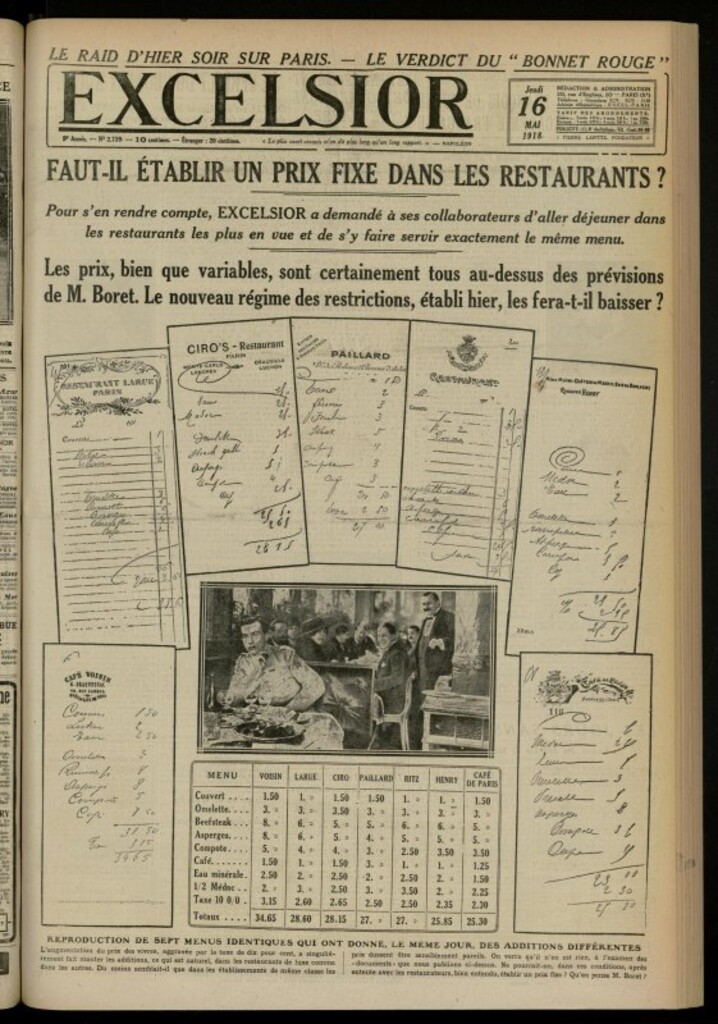Miniatura de Excelsior: journal illustré quotidien de 16 de mayo de 1918, nº 2739