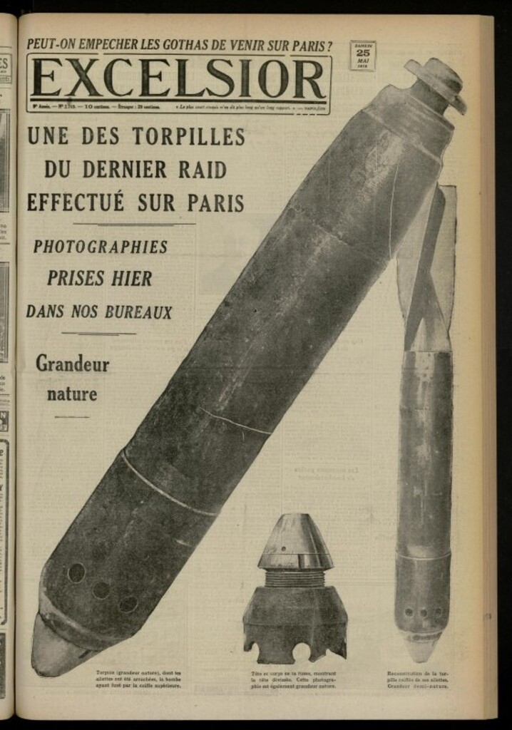Miniatura de Excelsior: journal illustré quotidien de 25 de mayo de 1918, nº 2748