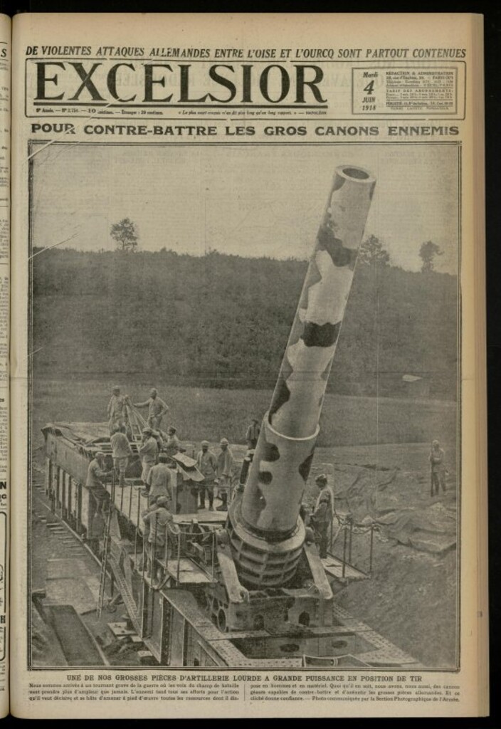 Miniatura de Excelsior: journal illustré quotidien de 4 de junio de 1918, nº 2754