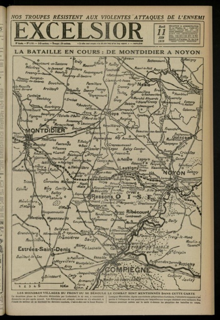Miniatura de Excelsior: journal illustré quotidien de 11 de junio de 1918, nº 2761
