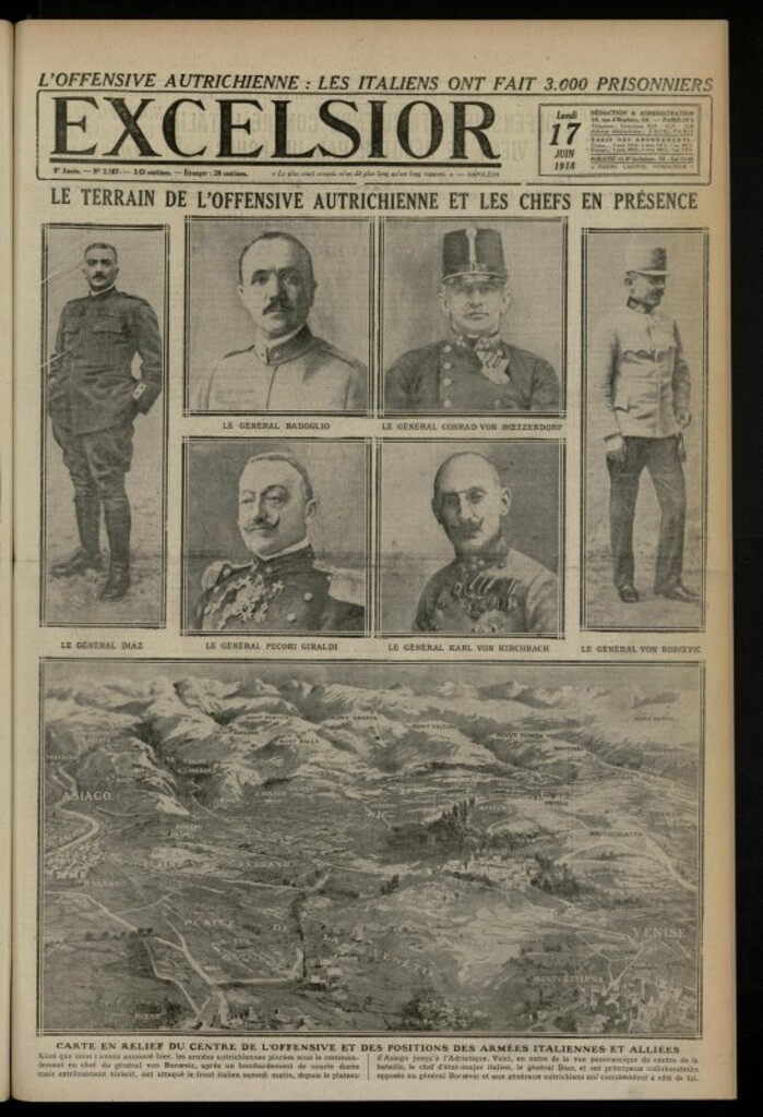 Miniatura de Excelsior: journal illustré quotidien de 17 de junio de 1918, nº 2767