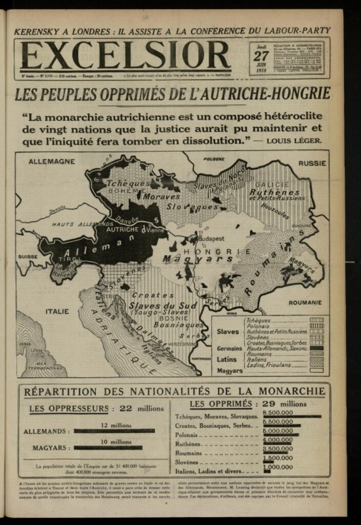 Miniatura de Excelsior: journal illustré quotidien de 27 de junio de 1918, nº 2777