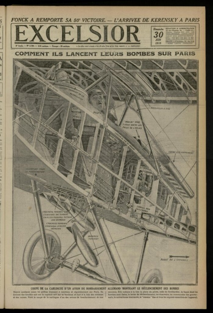 Miniatura de Excelsior: journal illustré quotidien de 30 de junio de 1918, nº 2780
