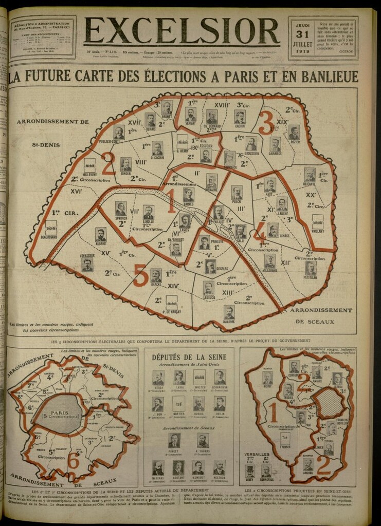 Miniatura de Excelsior: journal illustré quotidien de 31 de julio de 1919, nº 3175