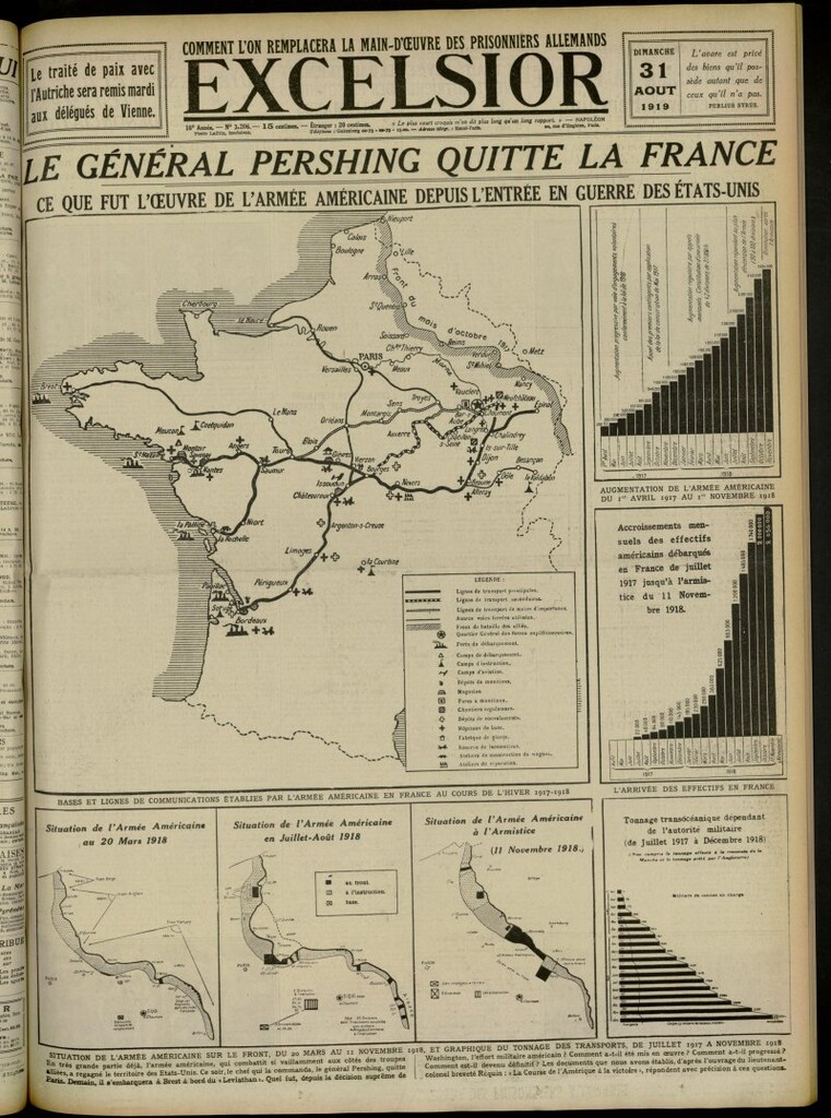 Miniatura de Excelsior: journal illustré quotidien de 31 de agosto de 1919, nº 3206