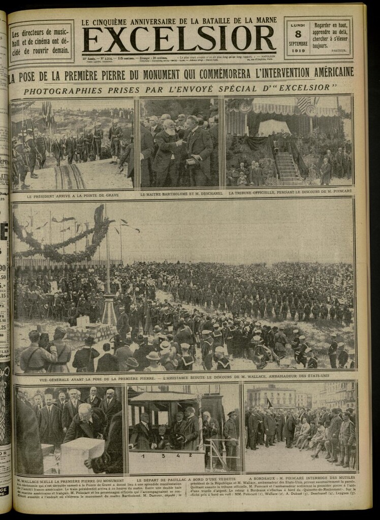 Miniatura de Excelsior: journal illustré quotidien de 8 de septiembre de 1919, nº 3214