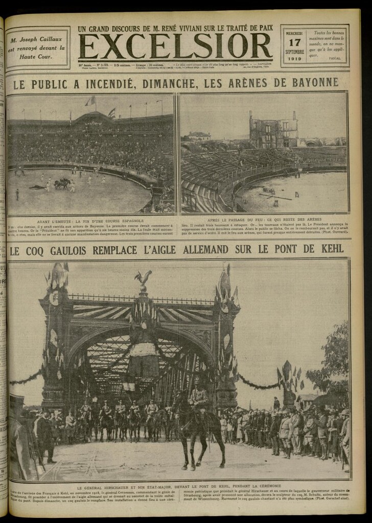 Miniatura de Excelsior: journal illustré quotidien de 17 de septiembre de 1919, nº 3223