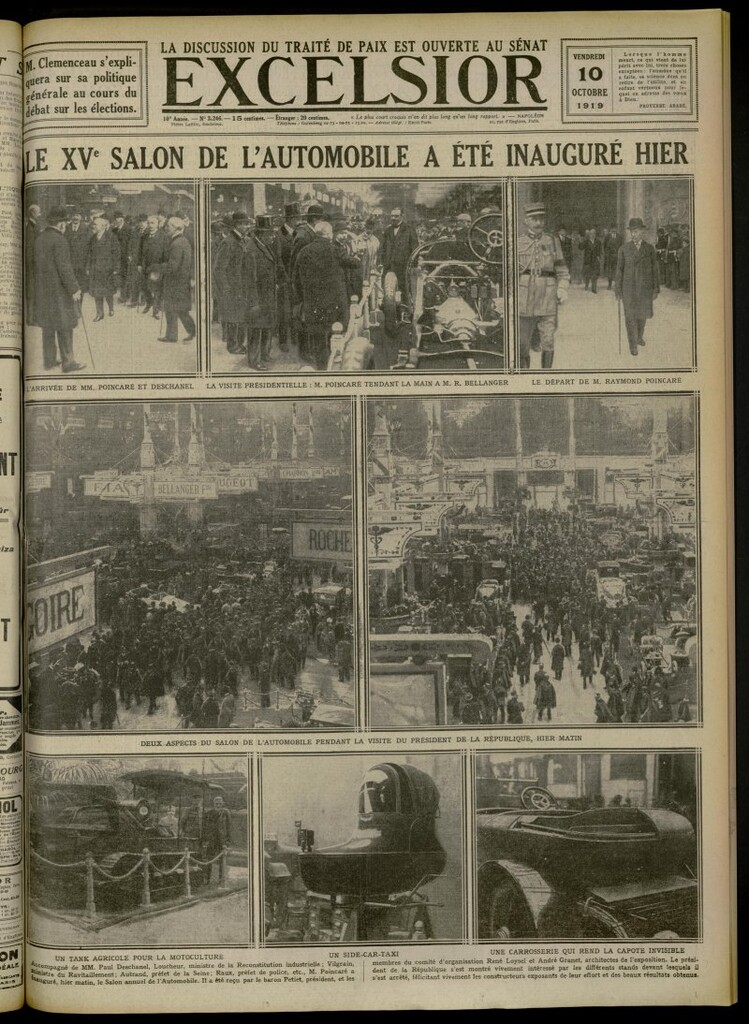 Miniatura de Excelsior: journal illustré quotidien de 10 de octubre de 1919, nº 3246