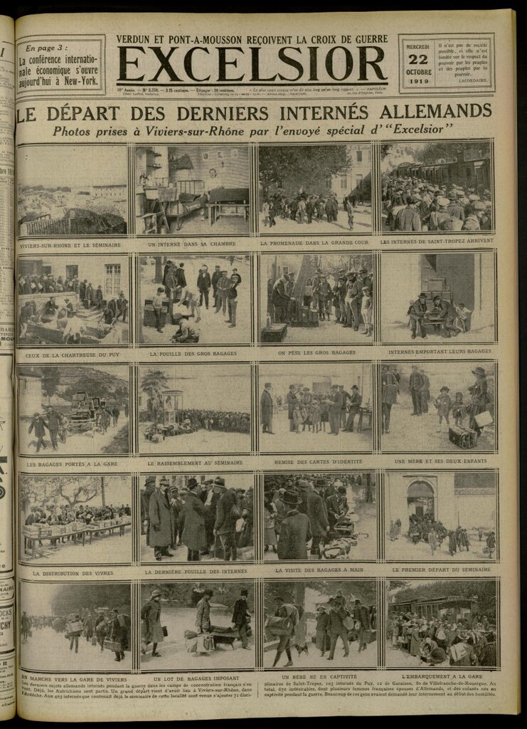 Miniatura de Excelsior: journal illustré quotidien de 22 de octubre de 1919, nº 3258