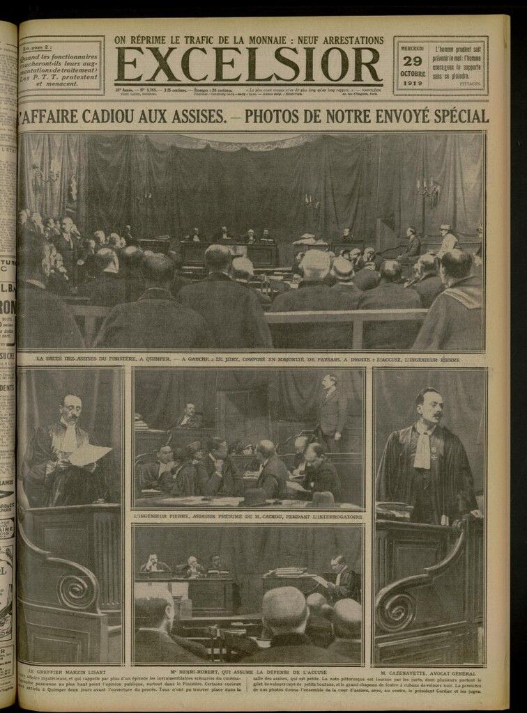Miniatura de Excelsior: journal illustré quotidien de 29 de octubre de 1919, nº 3265