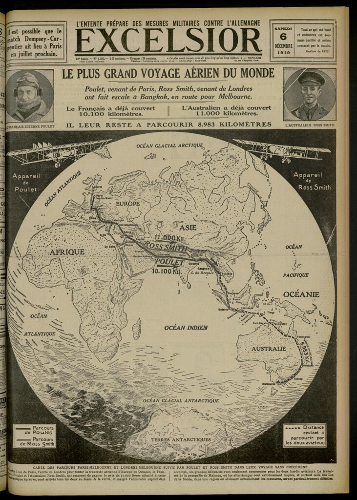 Miniatura de Excelsior: journal illustré quotidien de 6 de diciembre de 1919, nº 3282