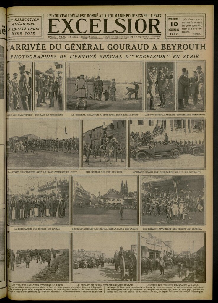 Miniatura de Excelsior: journal illustré quotidien de 10 de diciembre de 1919, nº 3286