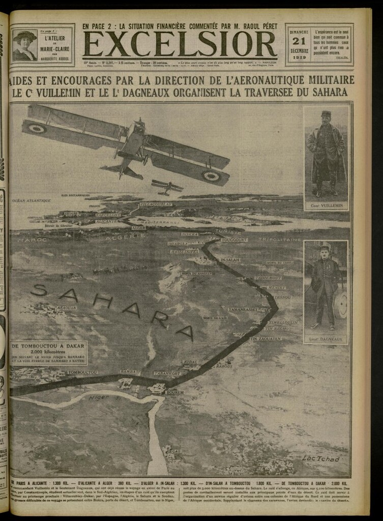 Miniatura de Excelsior: journal illustré quotidien de 21 de diciembre de 1919, nº 3297