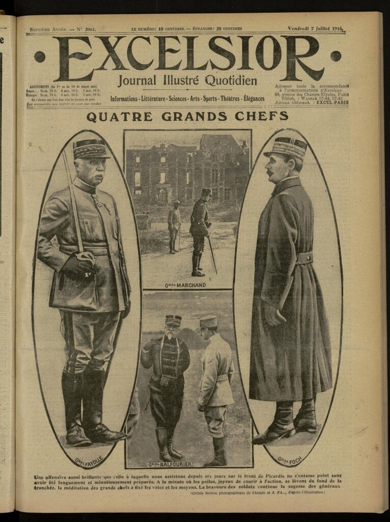 Miniatura de Excelsior: journal illustré quotidien de 7 de julio de 1916, nº 2061