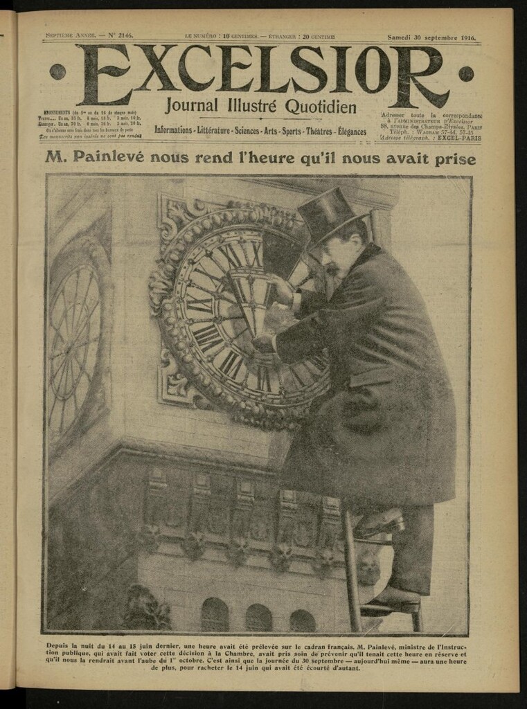Miniatura de Excelsior: journal illustré quotidien de 30 de septiembre de 1916, nº 2146