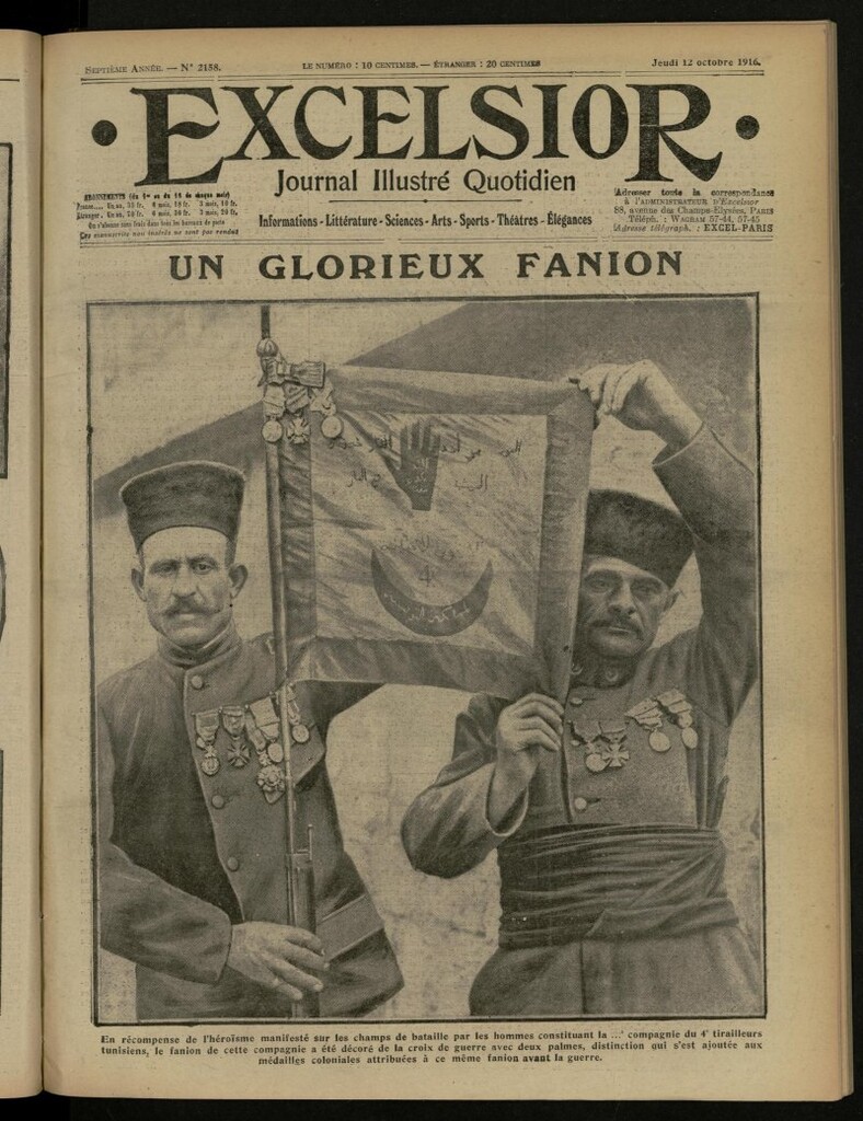 Miniatura de Excelsior: journal illustré quotidien de 12 de octubre de 1916, nº 2158