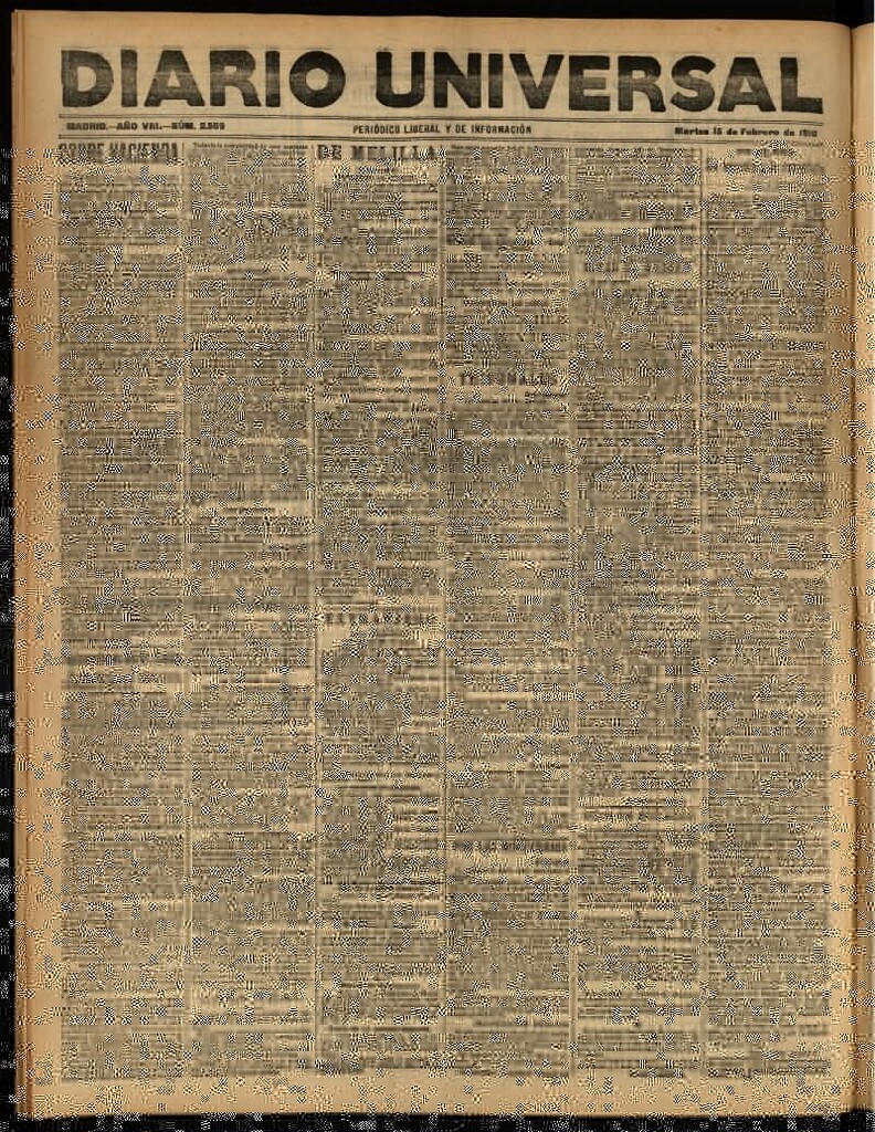 Miniatura de Excelsior: journal illustré quotidien de 20 de marzo de 1915, nº 1586