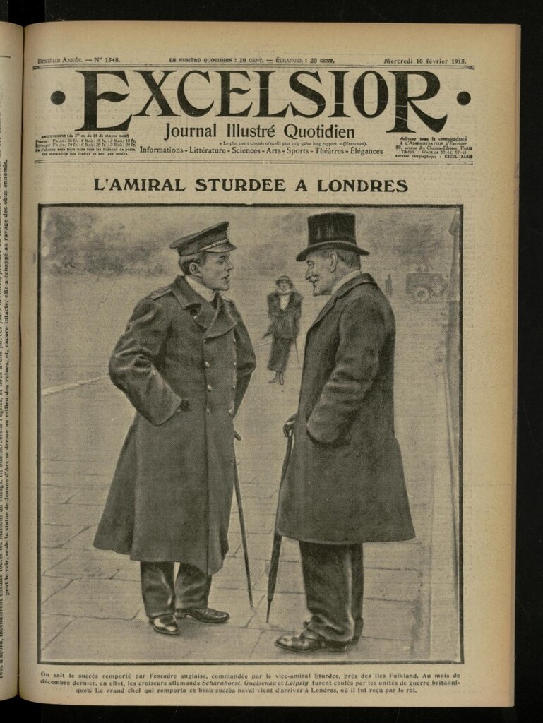 Miniatura de Excelsior: journal illustré quotidien de 10 de febrero de 1915, nº 1548