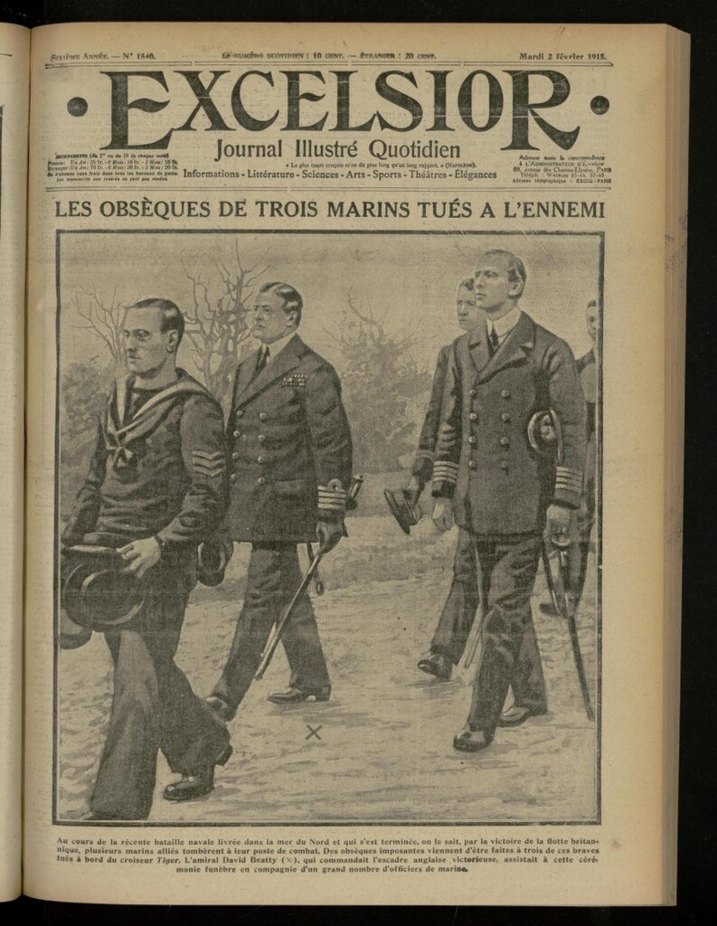 Miniatura de Excelsior: journal illustré quotidien de 2 de febrero de 1915, nº 1540
