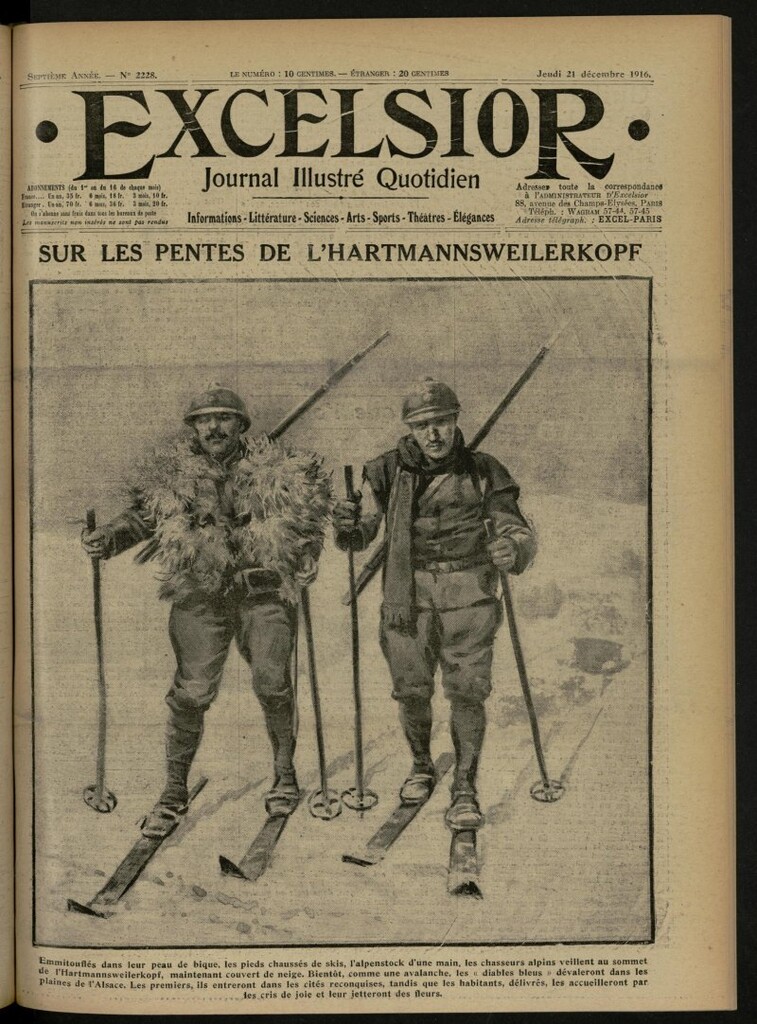 Miniatura de Excelsior: journal illustré quotidien de 21 de diciembre de 1916, nº 2228