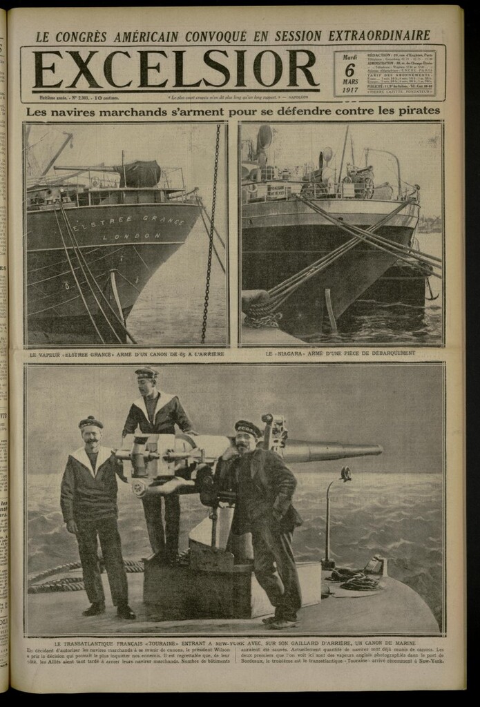 Miniatura de Excelsior: journal illustré quotidien de 6 de marzo de 1917, nº 2303