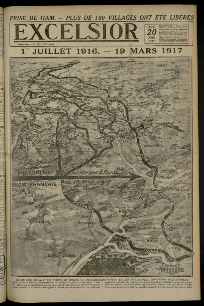 Miniatura de Excelsior: journal illustré quotidien de 20 de marzo de 1917, nº 2317