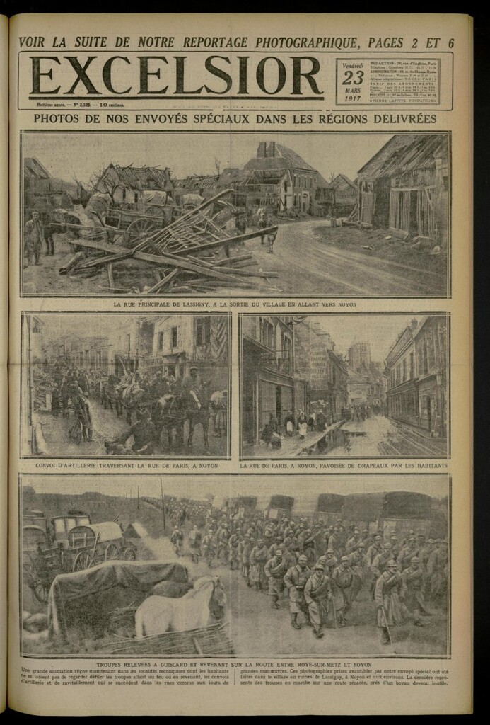 Miniatura de Excelsior: journal illustré quotidien de 23 de marzo de 1917, nº 2320