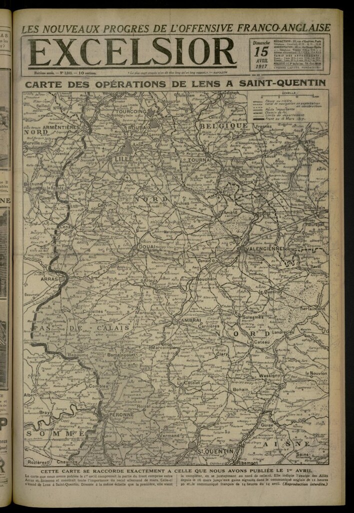 Miniatura de Excelsior: journal illustré quotidien de 15 de abril de 1917, nº 2343