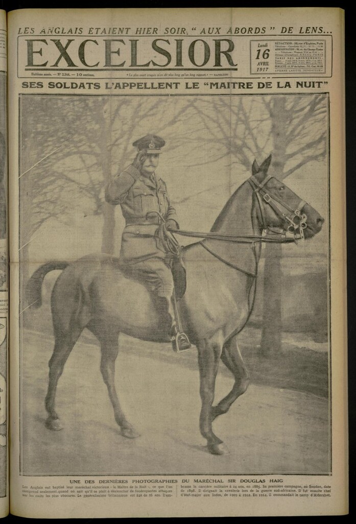 Miniatura de Excelsior: journal illustré quotidien de 16 de abril de 1917, nº 2344