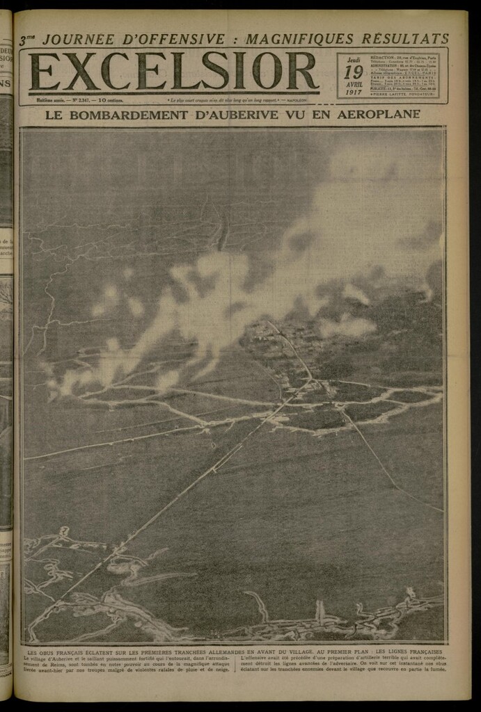 Miniatura de Excelsior: journal illustré quotidien de 19 de abril de 1917, nº 2347