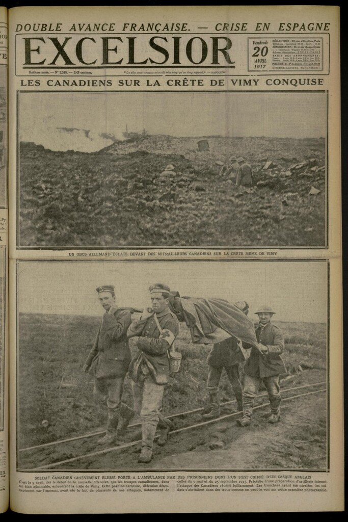 Miniatura de Excelsior: journal illustré quotidien de 20 de abril de 1917, nº 2348