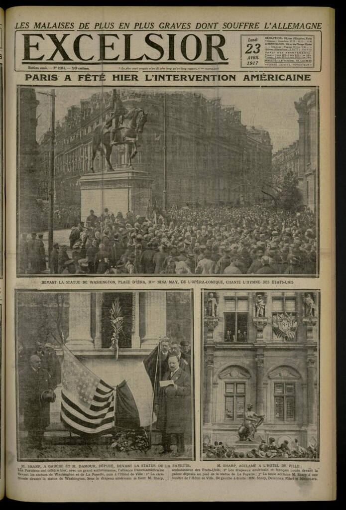 Miniatura de Excelsior: journal illustré quotidien de 23 de abril de 1917, nº 2351