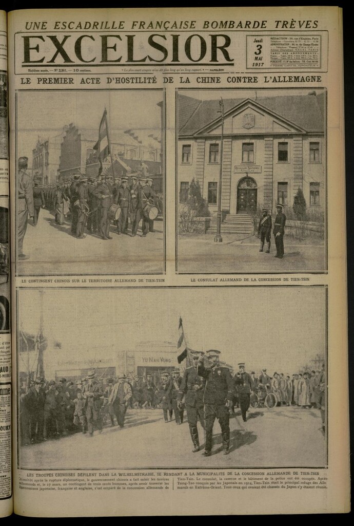 Miniatura de Excelsior: journal illustré quotidien de 3 de mayo de 1917, nº 2361