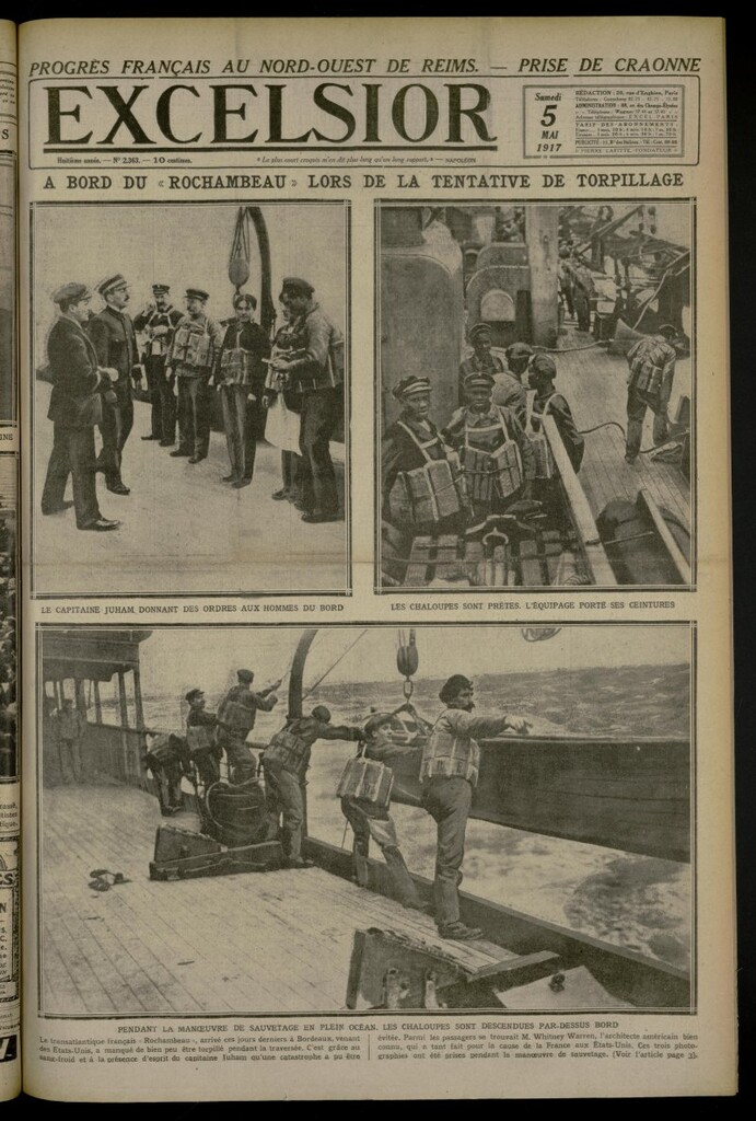 Miniatura de Excelsior: journal illustré quotidien de 5 de mayo de 1917, nº 2363