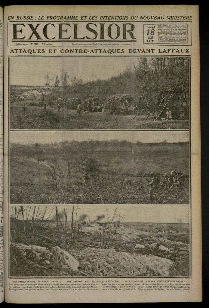 Miniatura de Excelsior: journal illustré quotidien de 18 de mayo de 1917, nº 2376