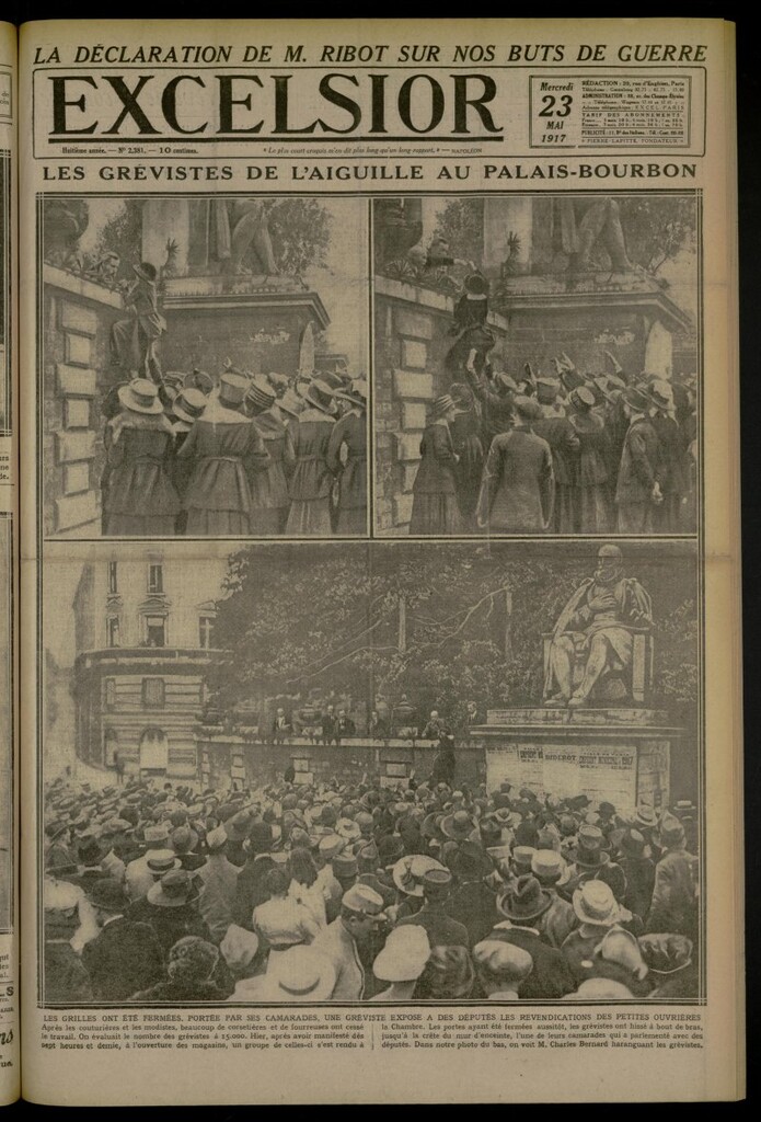 Miniatura de Excelsior: journal illustré quotidien de 23 de mayo de 1917, nº 2381