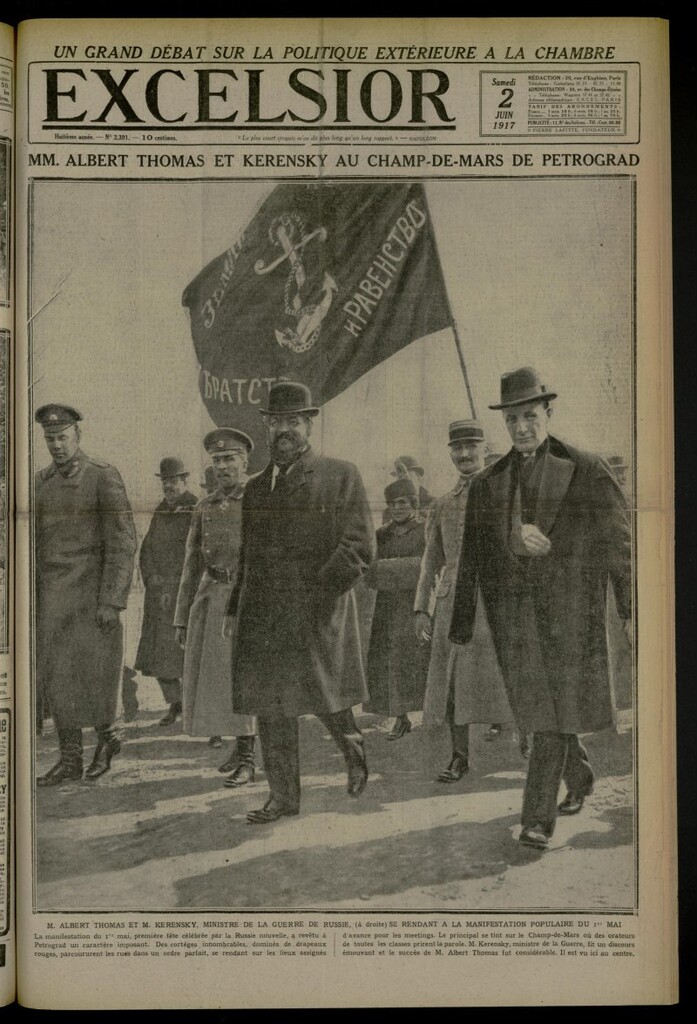 Miniatura de Excelsior: journal illustré quotidien de 2 de junio de 1917, nº 2391