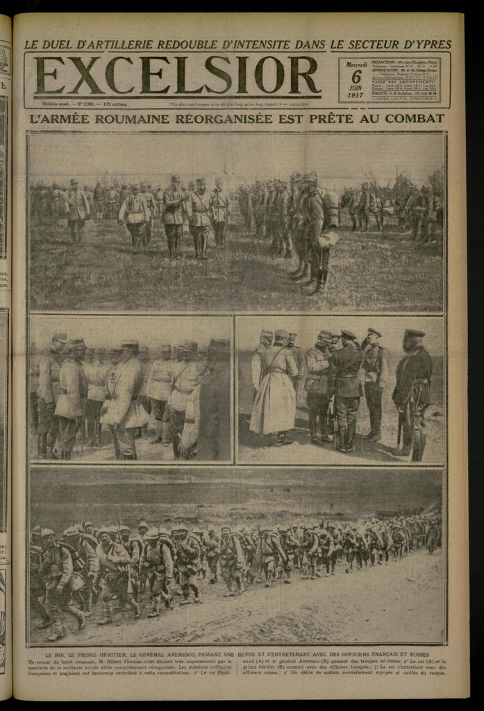 Miniatura de Excelsior: journal illustré quotidien de 6 de junio de 1917, nº 2395