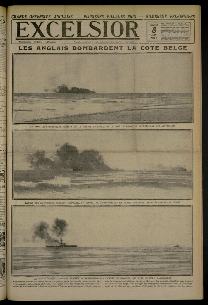 Miniatura de Excelsior: journal illustré quotidien de 8 de junio de 1917, nº 2397
