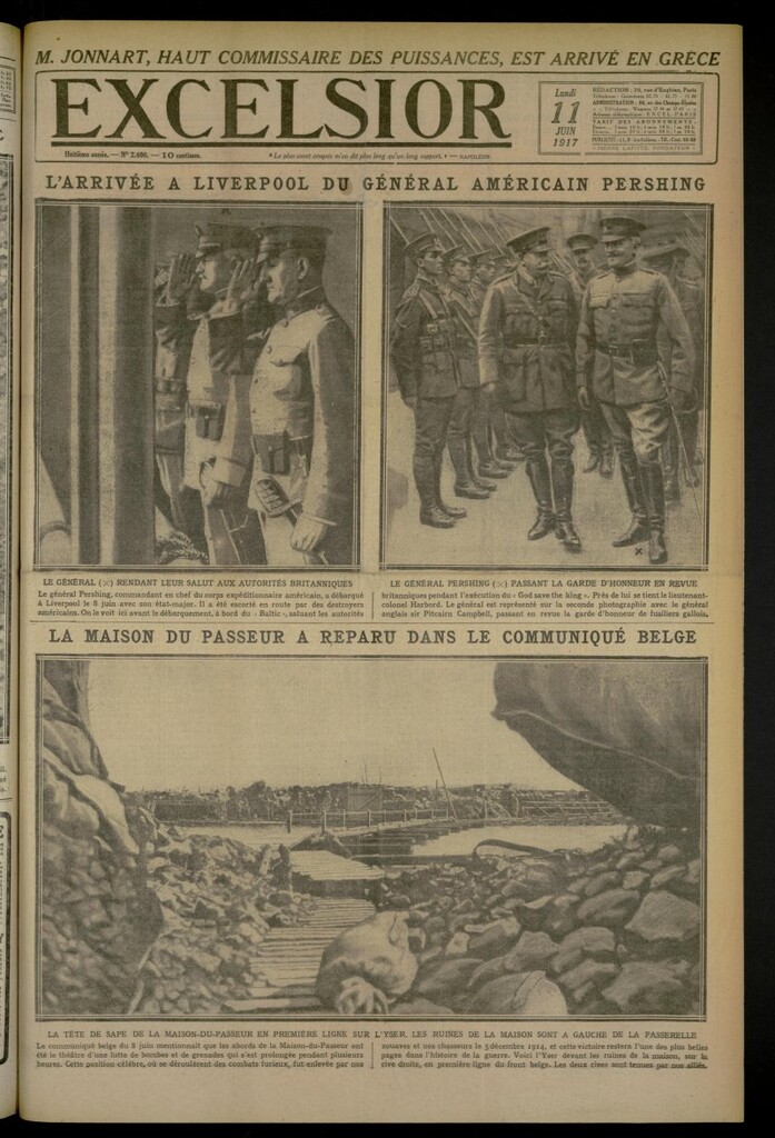 Miniatura de Excelsior: journal illustré quotidien de 11 de junio de 1917, nº 2400