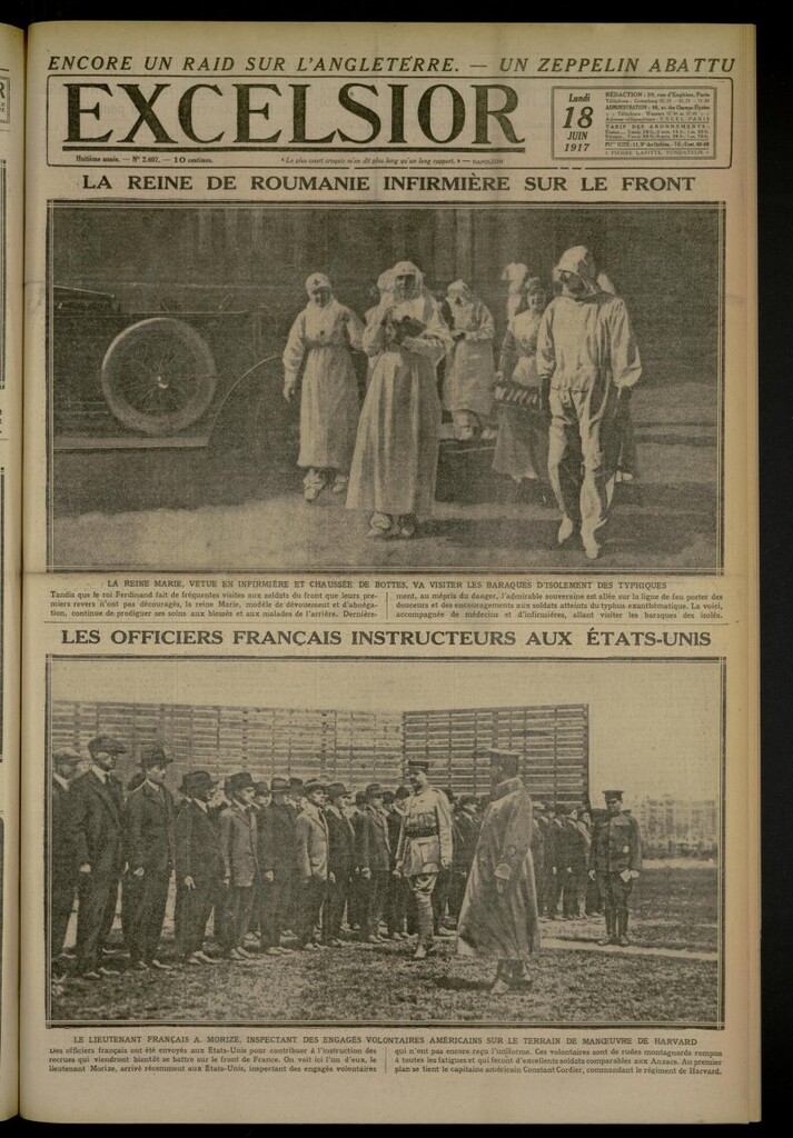 Miniatura de Excelsior: journal illustré quotidien de 18 de junio de 1917, nº 2407