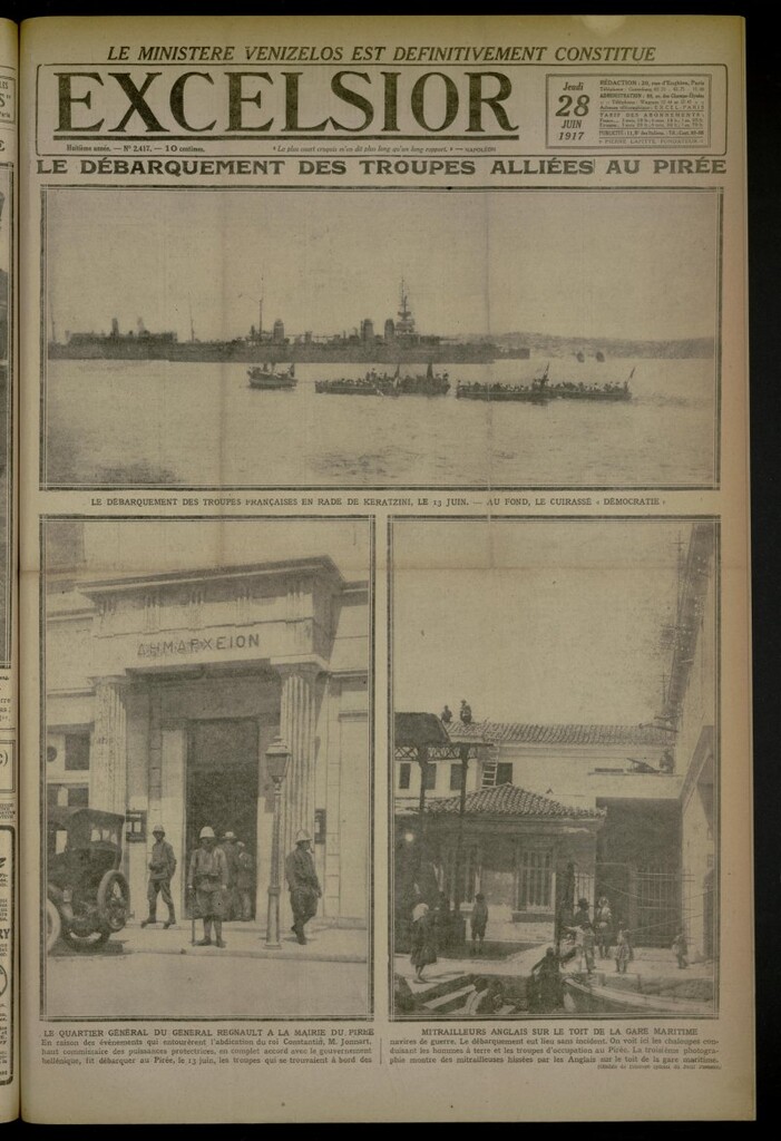 Miniatura de Excelsior: journal illustré quotidien de 28 de junio de 1917, nº 2417