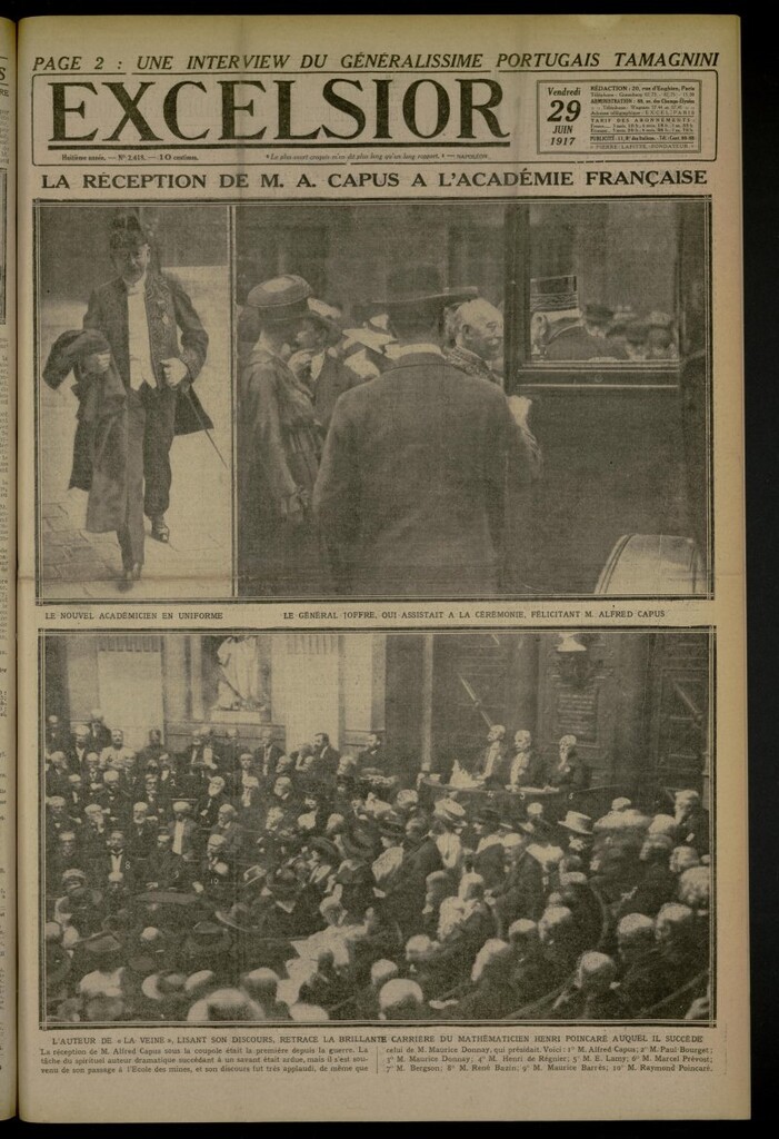 Miniatura de Excelsior: journal illustré quotidien de 29 de junio de 1917, nº 2418