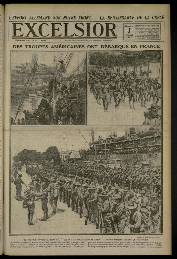 Miniatura de Excelsior: journal illustré quotidien de 1 de julio de 1917, nº 2420