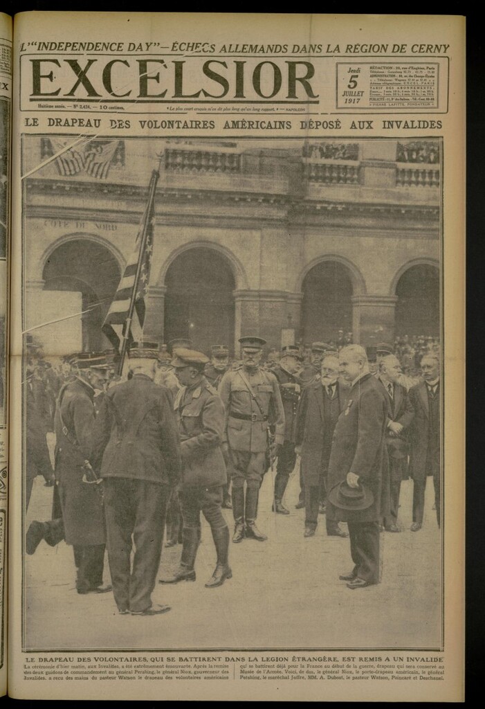 Miniatura de Excelsior: journal illustré quotidien de 5 de julio de 1917, nº 2424