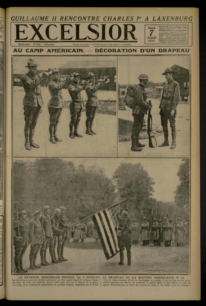 Miniatura de Excelsior: journal illustré quotidien de 7 de julio de 1917, nº 2426