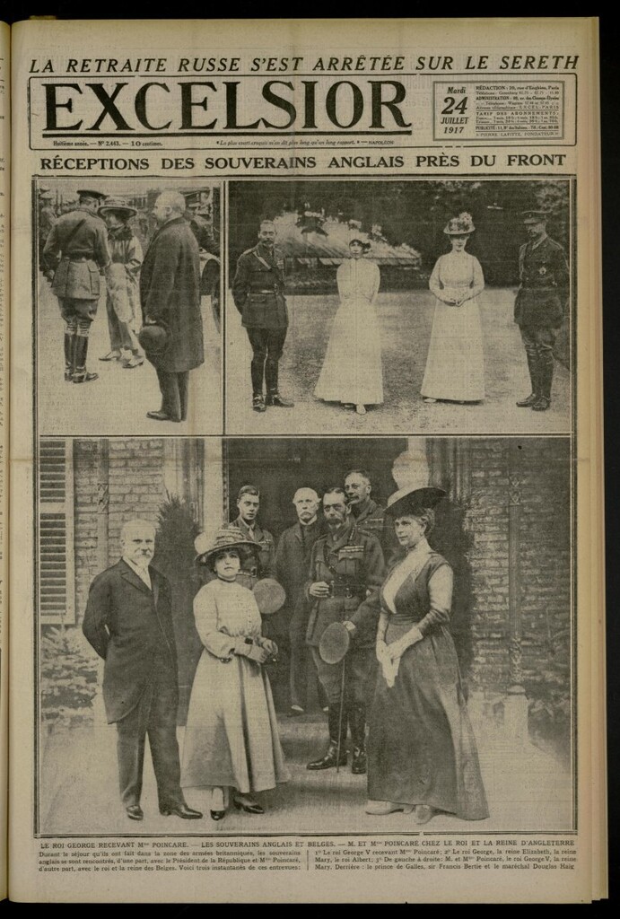 Miniatura de Excelsior: journal illustré quotidien de 24 de julio de 1917, nº 2443