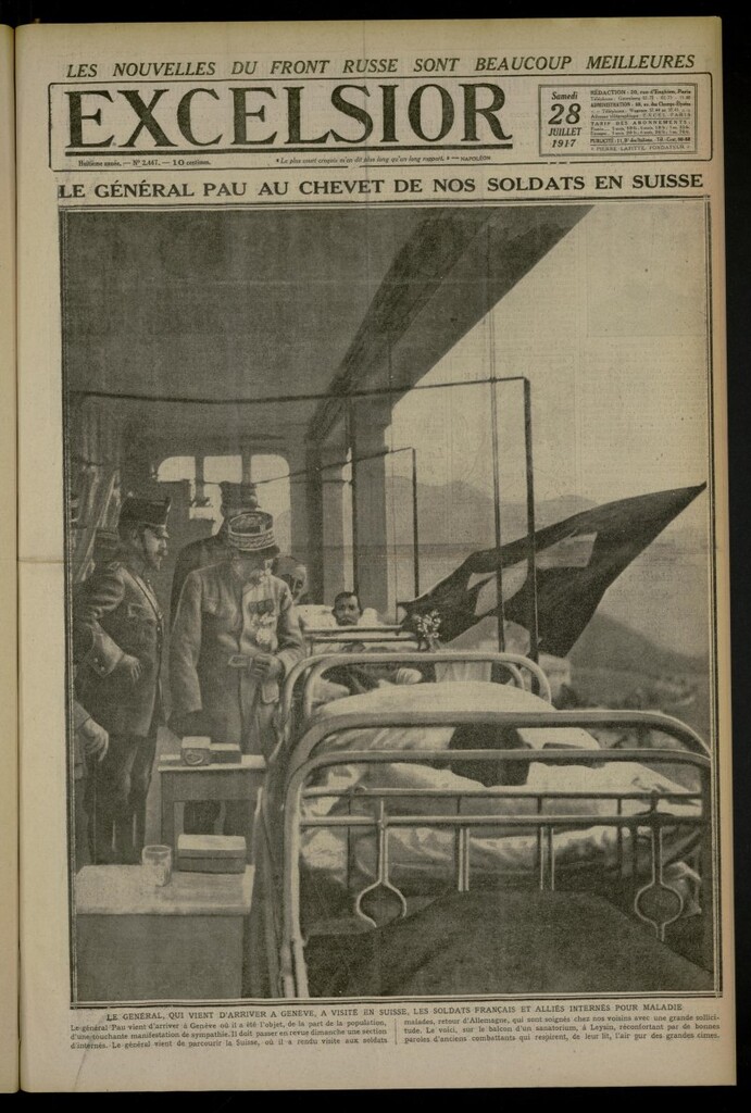 Miniatura de Excelsior: journal illustré quotidien de 28 de julio de 1917, nº 2447