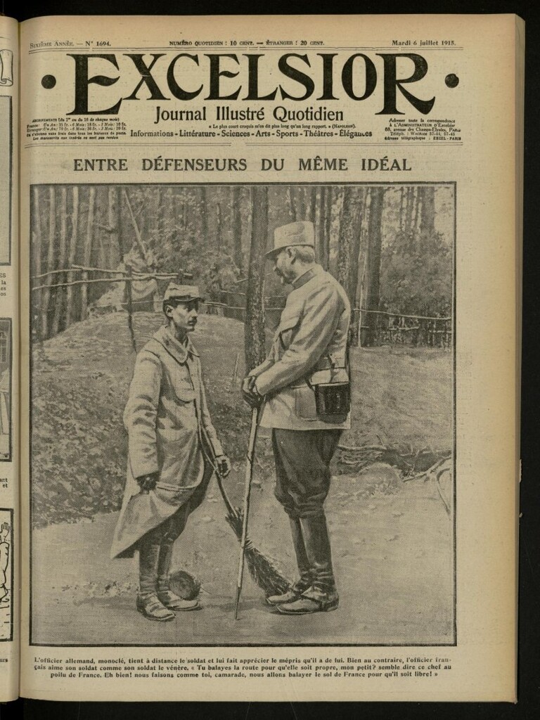 Miniatura de Excelsior: journal illustré quotidien de 6 de julio de 1915, nº 1694