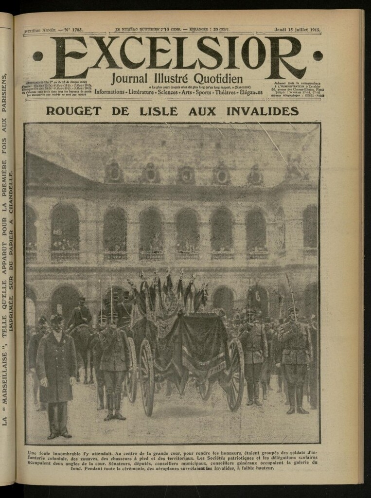 Miniatura de Excelsior: journal illustré quotidien de 15 de julio de 1915, nº 1703
